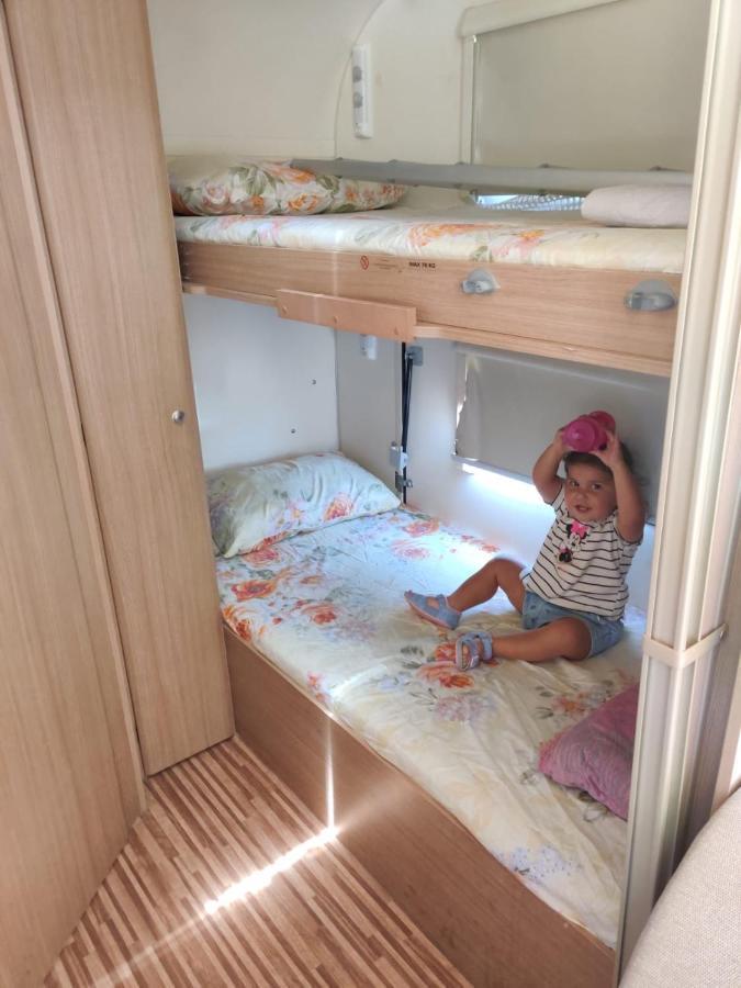 Caravan In The Desert Campsite *